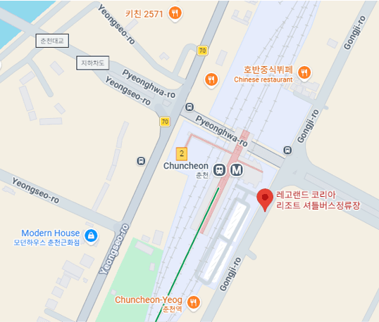 오시는 길